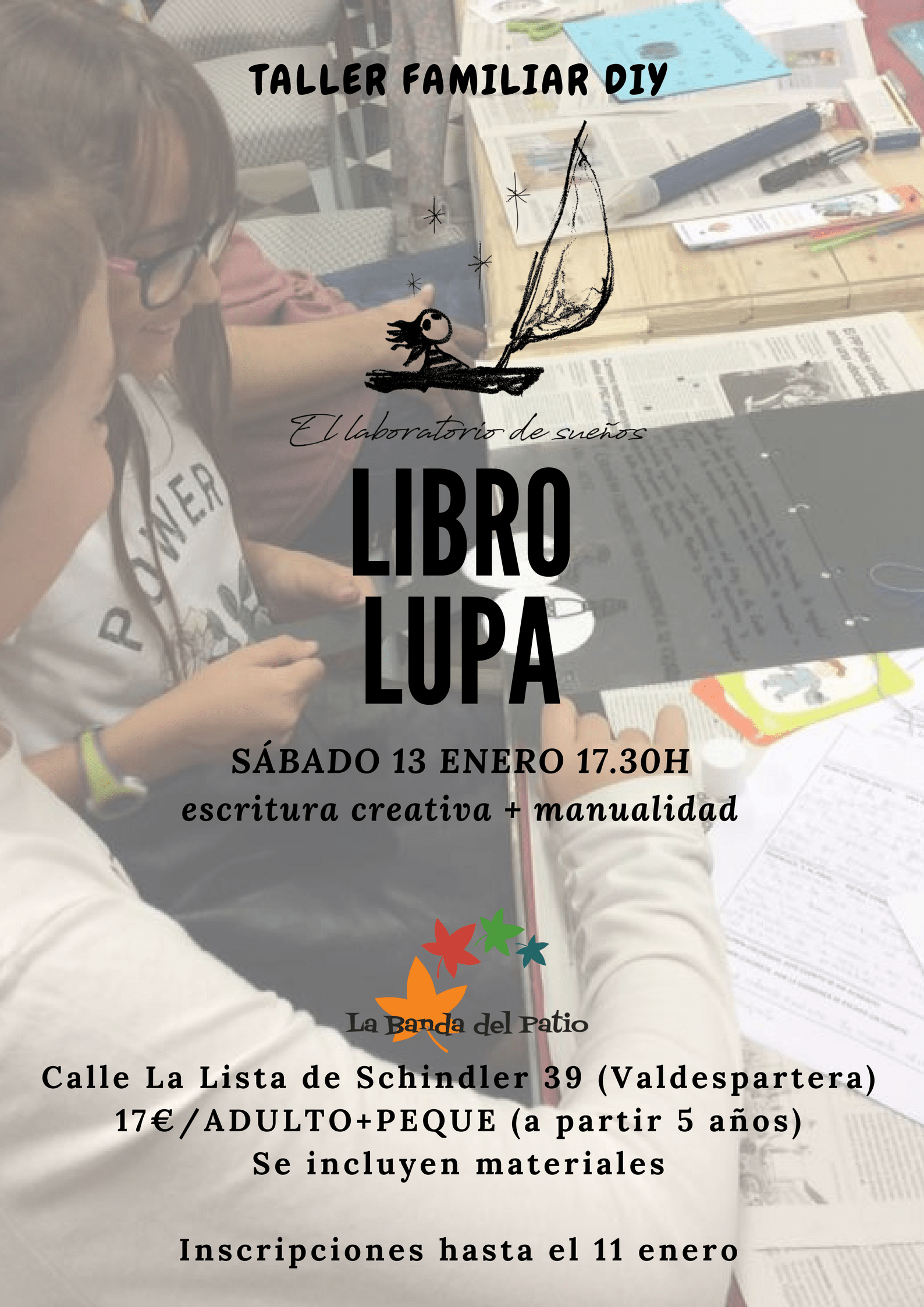 Libro Lupa La Banda del Patio