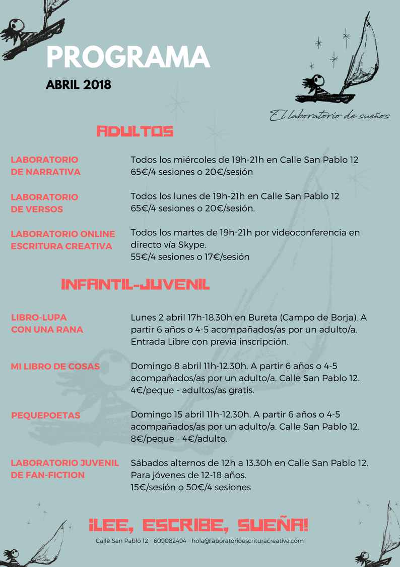 Programación Abril 2018
