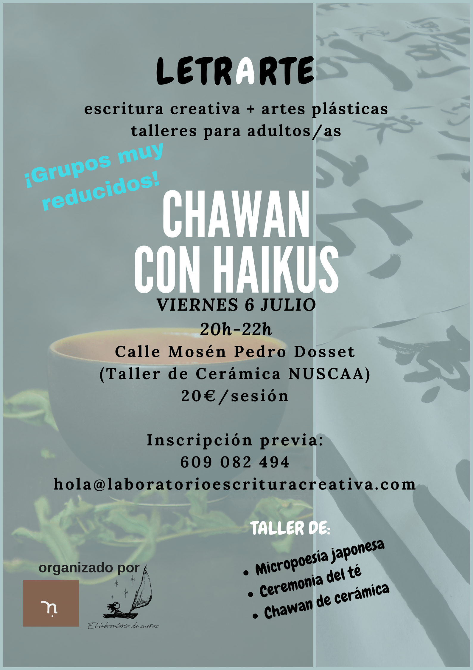 chawan con haikus