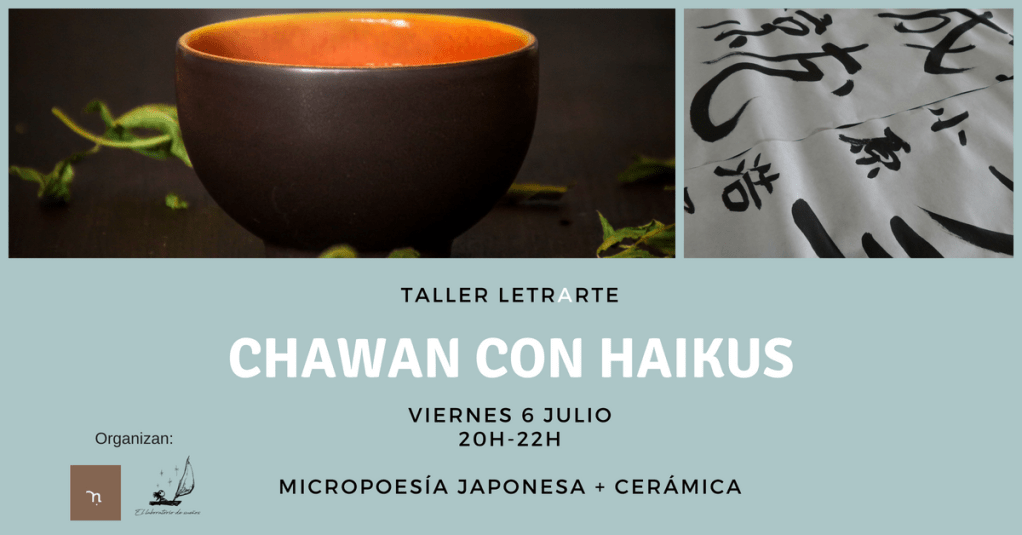 Taller Creando Alas: Chawan con&nbsp;Haikus