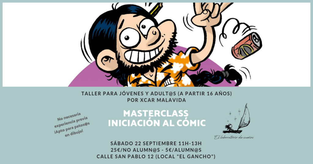 MasterClass: Iniciación al Cómic (por Xcar&nbsp;Malavida)