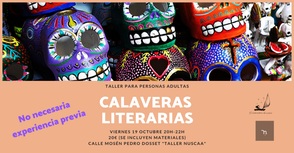 Taller Creando Alas: «Calaveras&nbsp;literarias»
