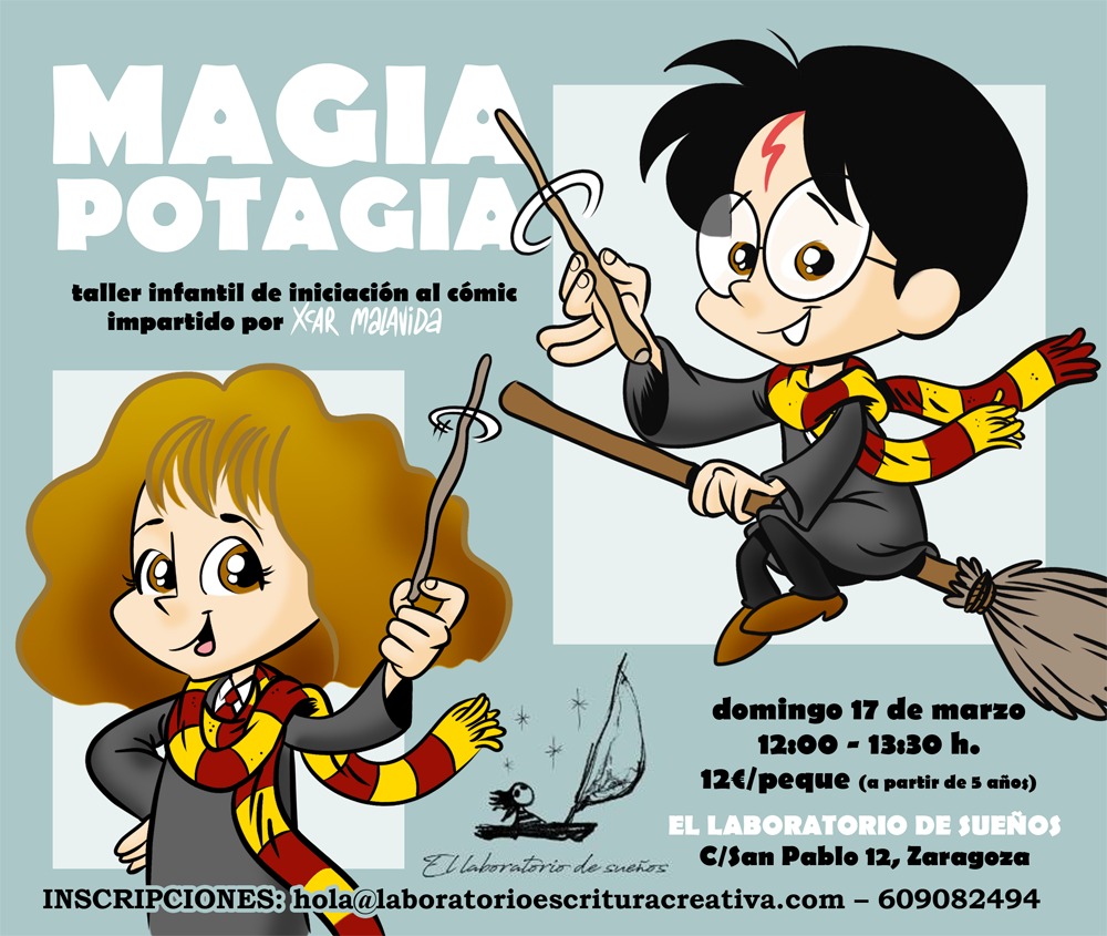 Taller Infantil de Cómic (por XCAR Malavida): MAGIA&nbsp;POTAGIA