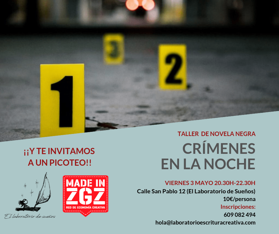 taller novela negra 3 mayo