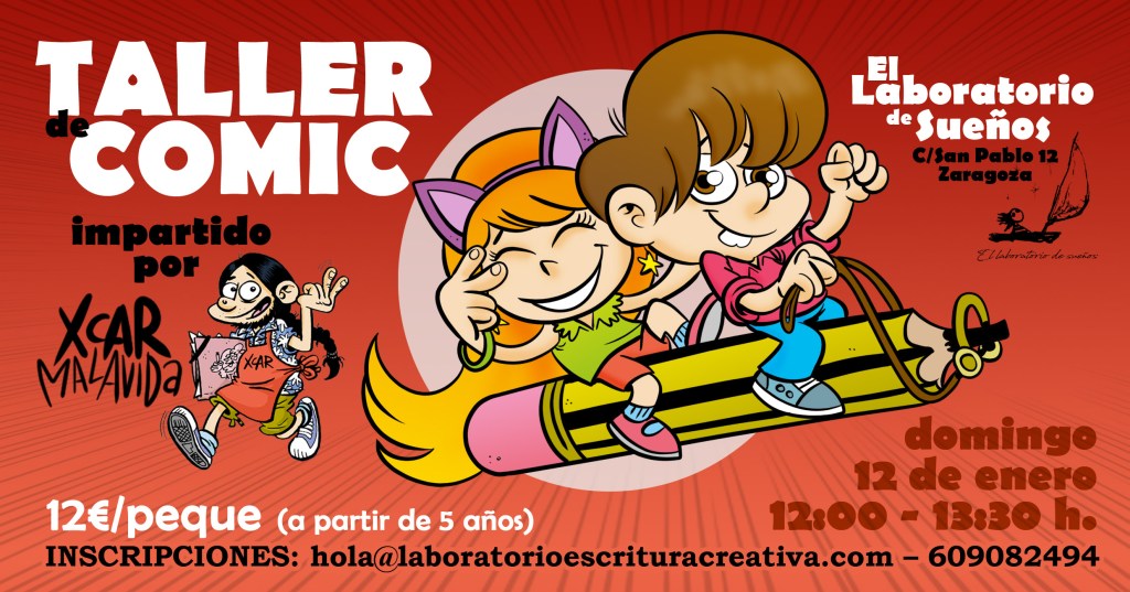 Taller Infantil de Cómic (por XCAR&nbsp;Malavida)
