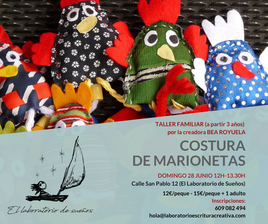 Costura de marionetas (por Bea&nbsp;Royuela)