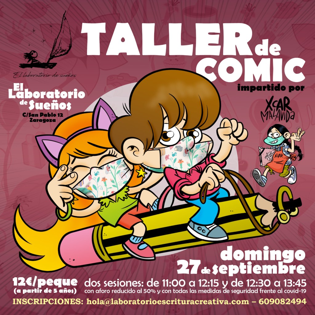 Taller Infantil de Cómic (por XCAR&nbsp;Malavida)