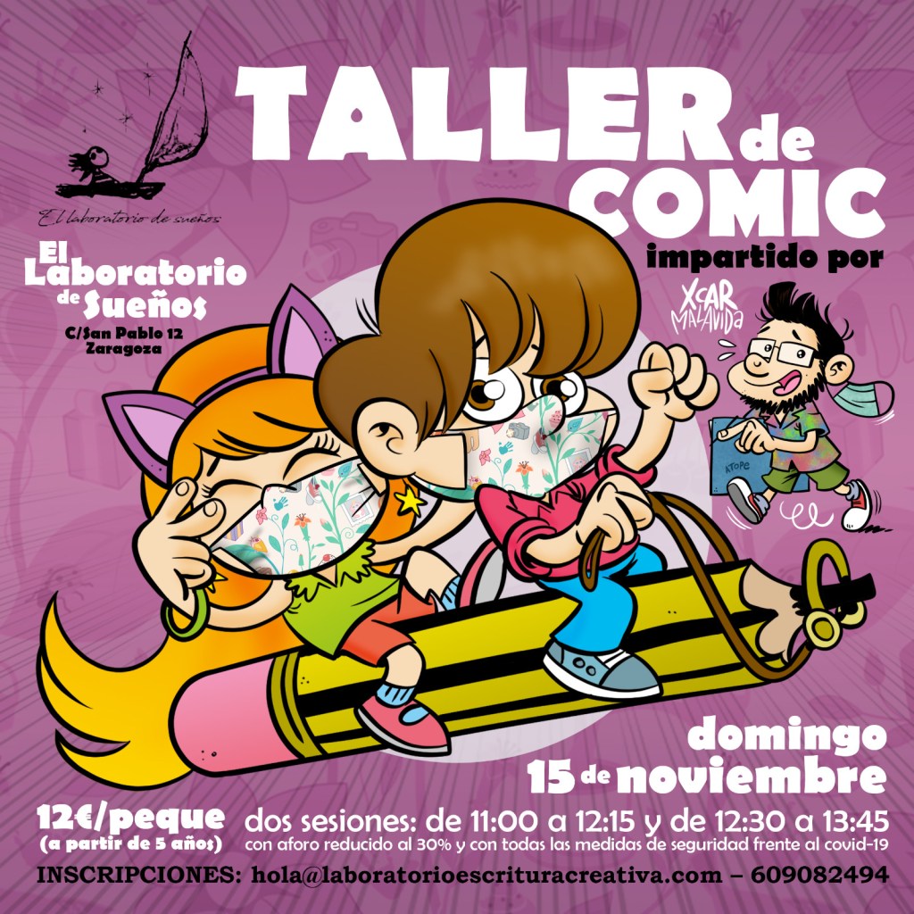 Taller Infantil de Cómic (por XCAR&nbsp;Malavida)