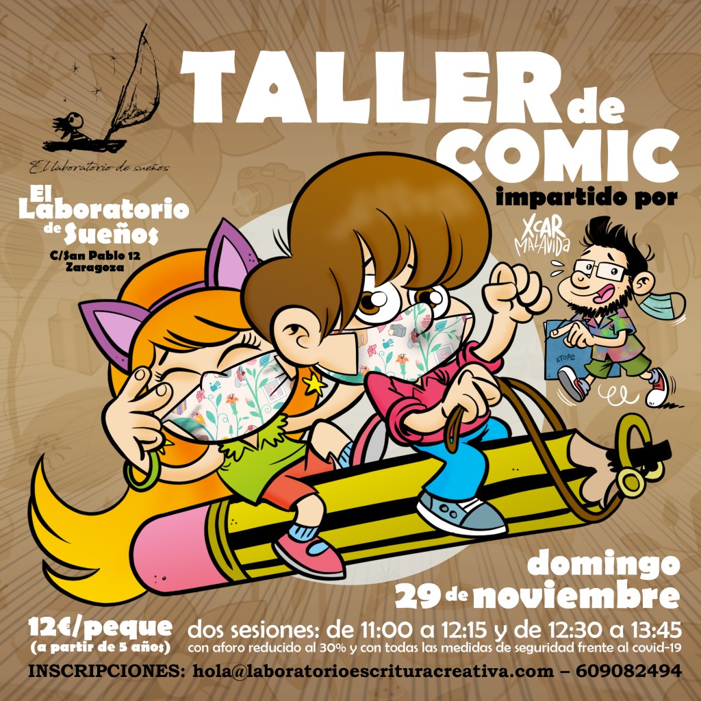 Taller Infantil de Cómic (por XCAR&nbsp;Malavida)