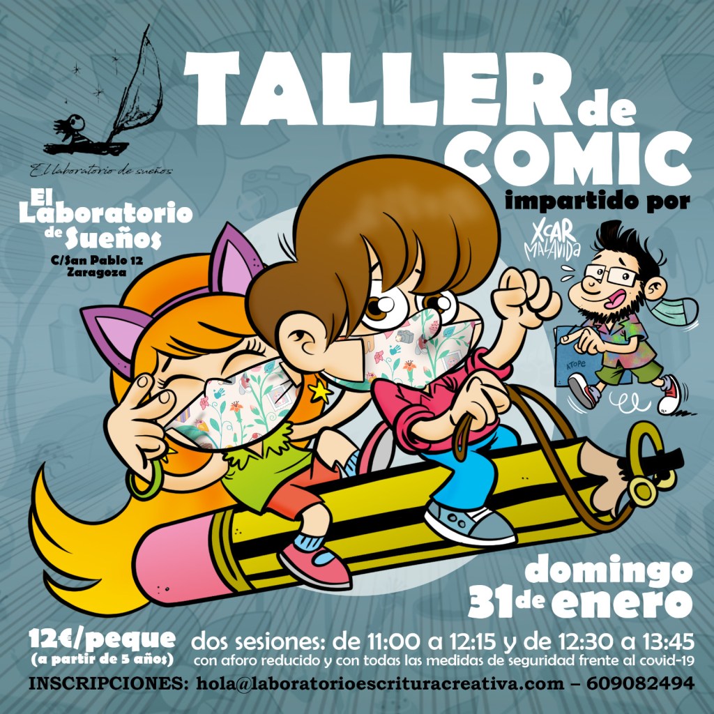 Taller Infantil de Cómic (por XCAR Malavida)