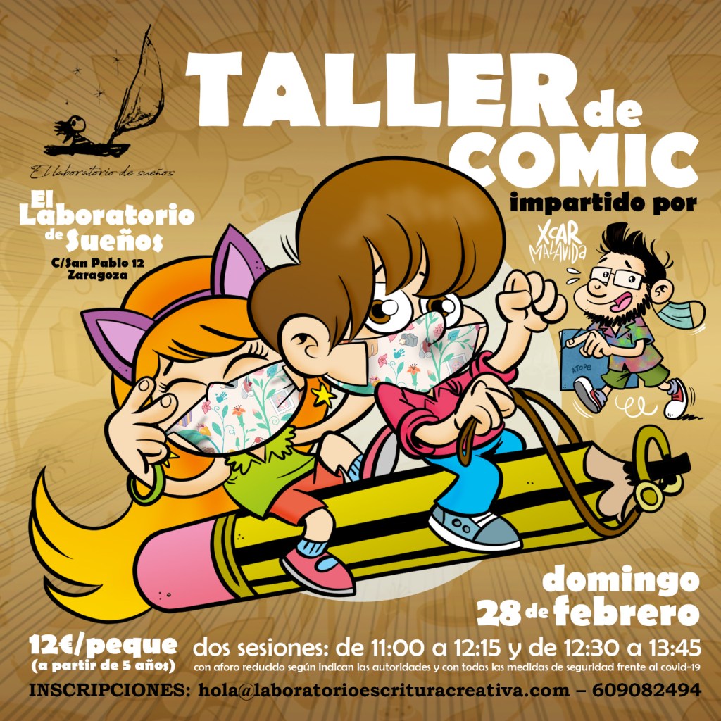 Taller Infantil de Cómic (por XCAR Malavida)