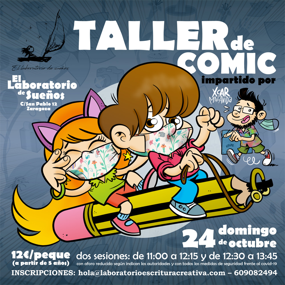 Taller Infantil de Cómic (por XCAR Malavida)