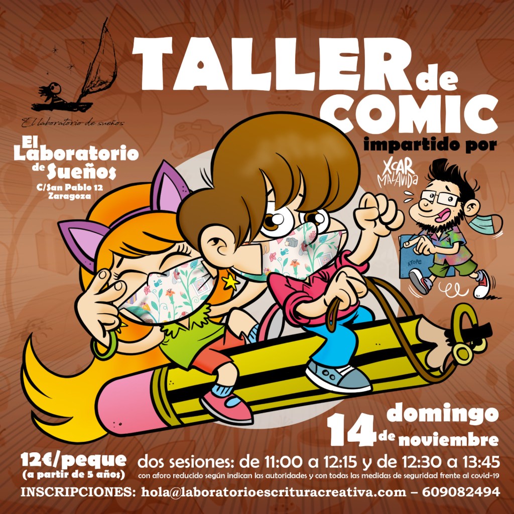 Taller Infantil de Cómic (por XCAR Malavida)